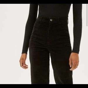 Everlane Corduroy Wide Leg Pant Black Size 10